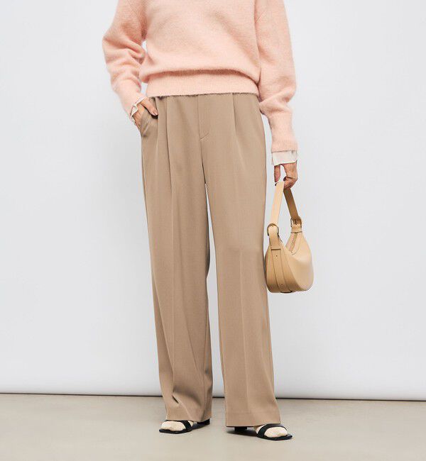 NOLLEY'S sophi「ウォッシャブル強撚ツイルワイドパンツ」|その他|