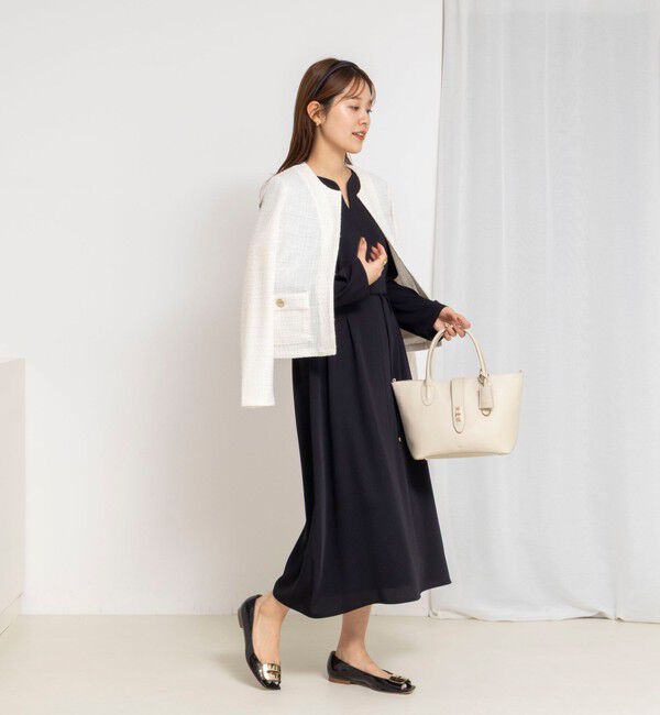 NOLLEY'S「ウォッシャブルウエストタックワンピース」|ワンピース|