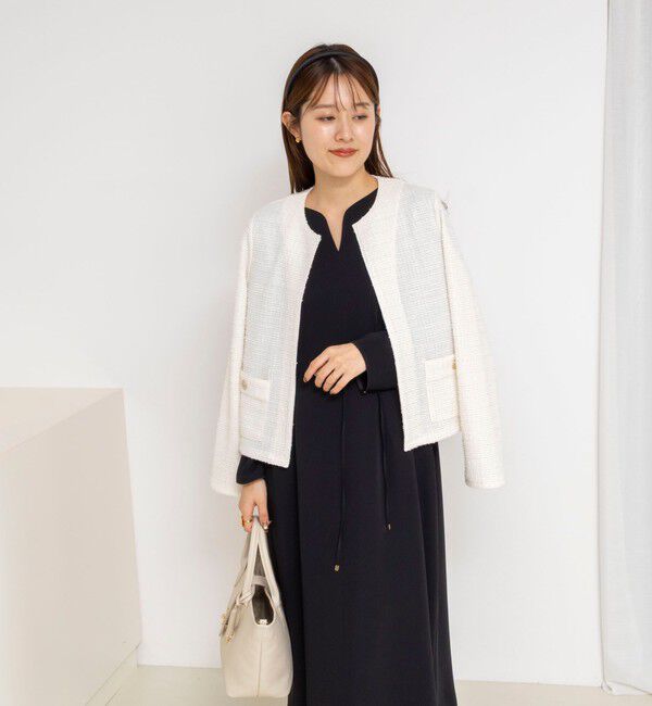 NOLLEY'S「ウォッシャブルウエストタックワンピース」|ワンピース|