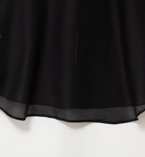 MAQWEL「【MAQWEL/マクウェル】ウォッシャブルオープンカラーシアーブラウス」|シャツ・ブラウス|