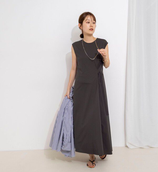 NOLLEY'S「ウォッシャブル布帛切り替えワンピース」|ワンピース|