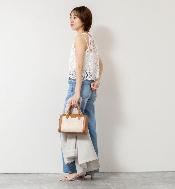 NOLLEY'S sophi「ウォッシャブルクロッシェレースアメスリタンクトップ」|シャツ・ブラウス|