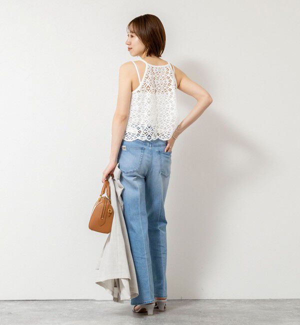 NOLLEY'S sophi「ウォッシャブルクロッシェレースアメスリタンクトップ」|シャツ・ブラウス|