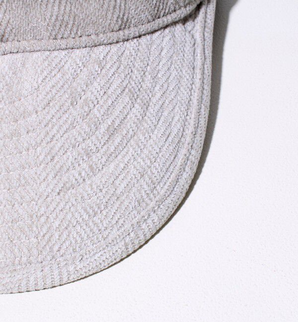 GLOSTER「【GLOSTER/グロスター】ヘリンボーン ロングブリムキャップ」|キャップ・キャスケット|