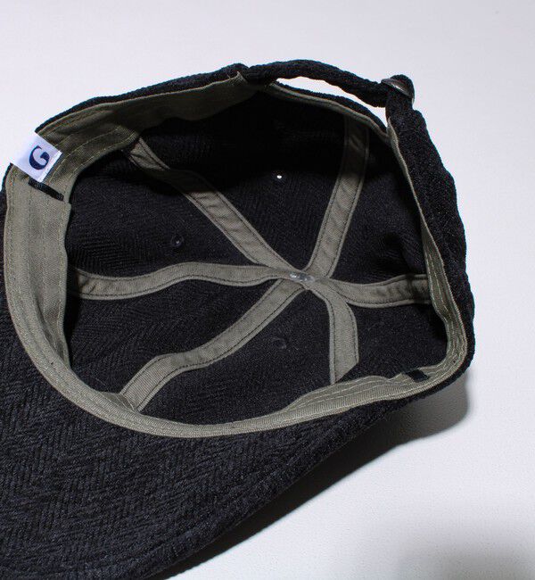 GLOSTER「【GLOSTER/グロスター】ヘリンボーン ロングブリムキャップ」|キャップ・キャスケット|