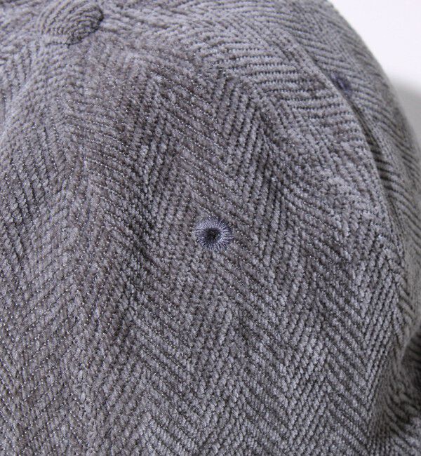 GLOSTER「【GLOSTER/グロスター】ヘリンボーン ロングブリムキャップ」|キャップ・キャスケット|