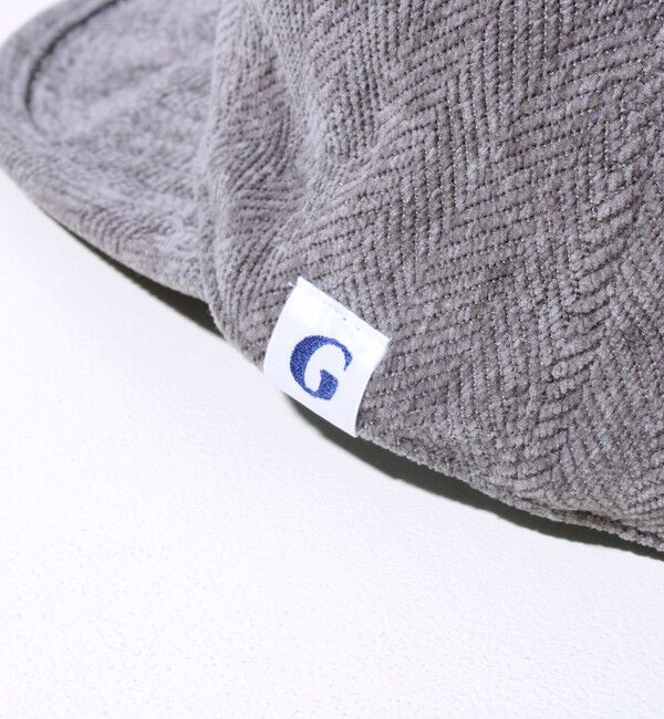GLOSTER「【GLOSTER/グロスター】ヘリンボーン ロングブリムキャップ」|キャップ・キャスケット|
