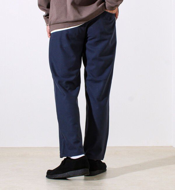 GLOSTER「【セットアップ対応】両面起毛ストレッチイージーパンツ」|チノ|
