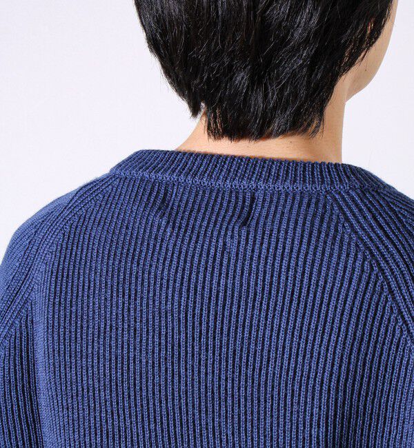 GLOSTER「【Vincent et Mireille】Rib CLASSIC CREWNECK」|ニット・セーター|