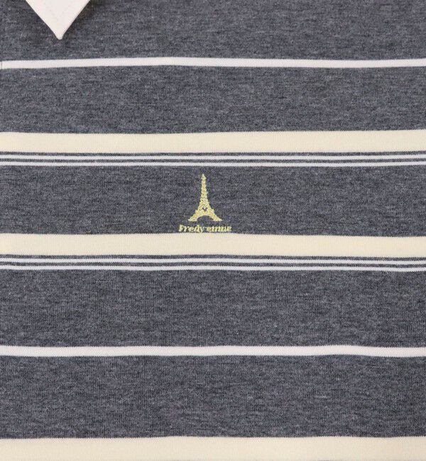 fredy emue「マルチボーダーラガーロンTシャツ」|Tシャツ・カットソー|