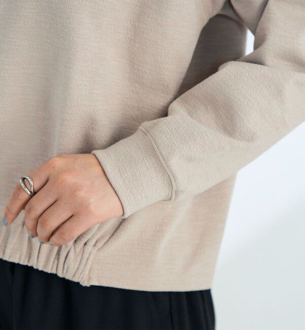 fredy emue「裾インゴムブークレープルオーバー」|Tシャツ・カットソー|