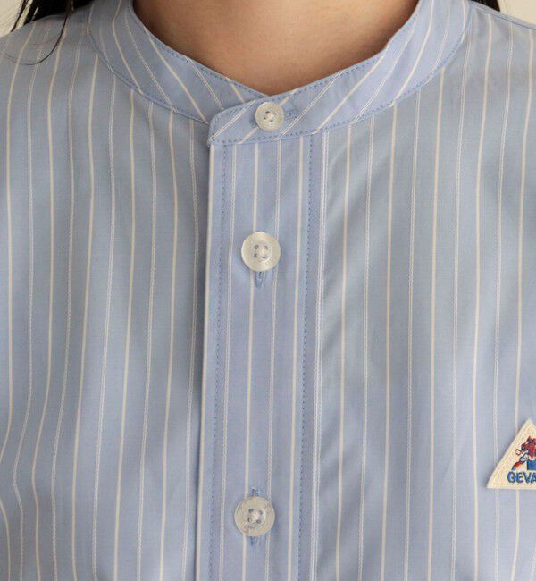 fredy emue「【GEVACO/ゲバコ】バンドカラーロングスリーブシャツ」|シャツ・ブラウス|