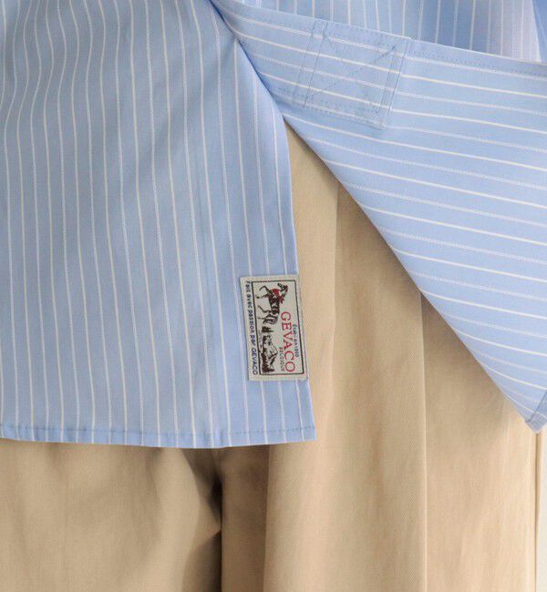 fredy emue「【GEVACO/ゲバコ】バンドカラーロングスリーブシャツ」|シャツ・ブラウス|