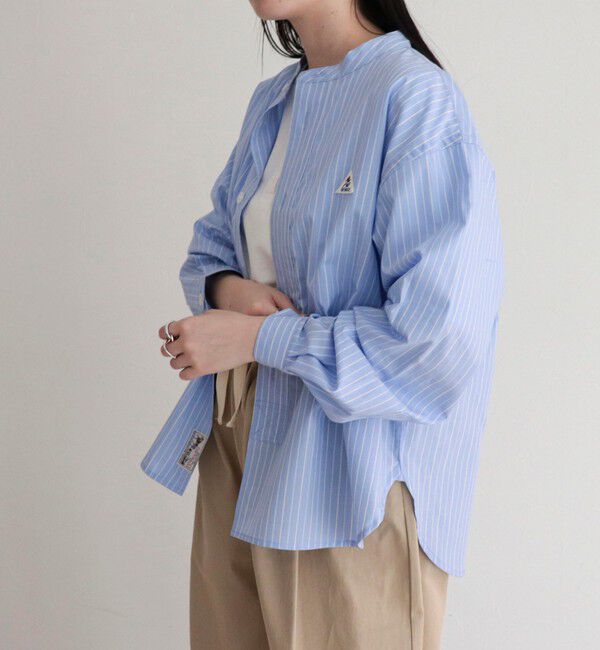 fredy emue「【GEVACO/ゲバコ】バンドカラーロングスリーブシャツ」|シャツ・ブラウス|