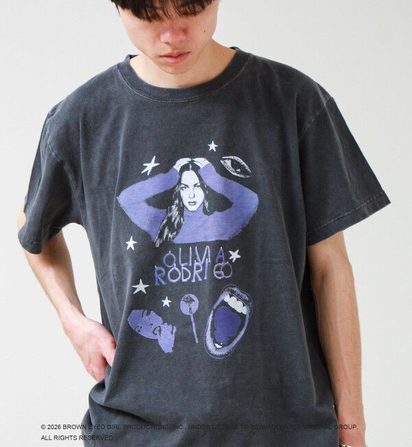 GLOSTER「【GOOD ROCK SPEED】Olivia Rodrigo / オリヴィア・ロドリゴ プリントT」|Tシャツ・カットソー|