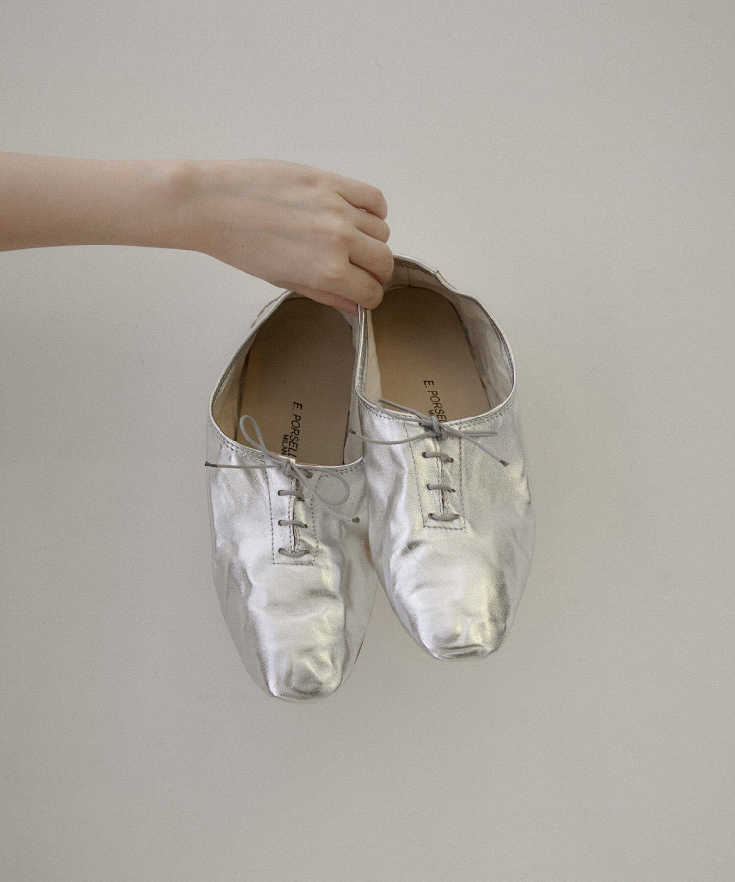 SALON adam et rope'「【porselli（ポルセリ）】jazz shoes silver/ジャズシューズ」|その他|