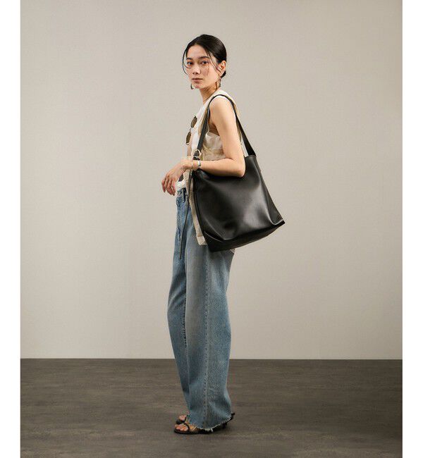 SALON adam et rope'「Yasuko Hirano / 平野泰子 ARTプリントノースリーブT」|タンクトップ|