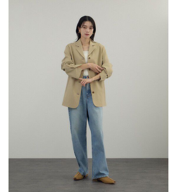 SALON adam et rope'「【W S（ドゥーブル）】レザーフラットミュール」|その他|