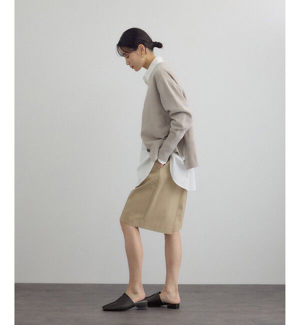 SALON adam et rope'「【W S（ドゥーブル）】レザーフラットミュール」|その他|