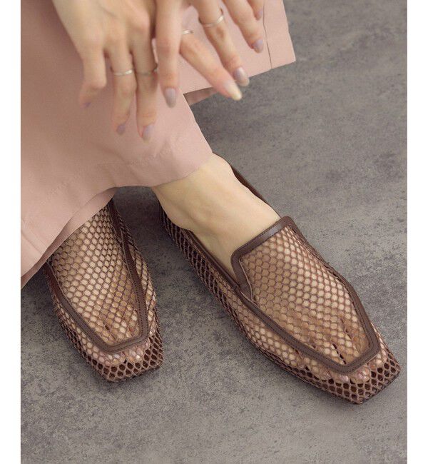 SALON adam et rope'「【W S（ドゥーブル）】メッシュローファー」|その他|