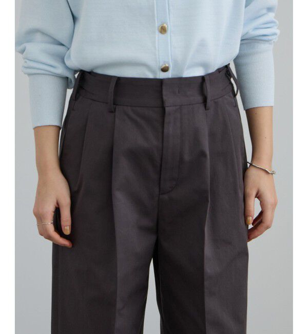 SALON adam et rope'「tacca Cギャバ STYLE UP TACK PANTS」|チノ|