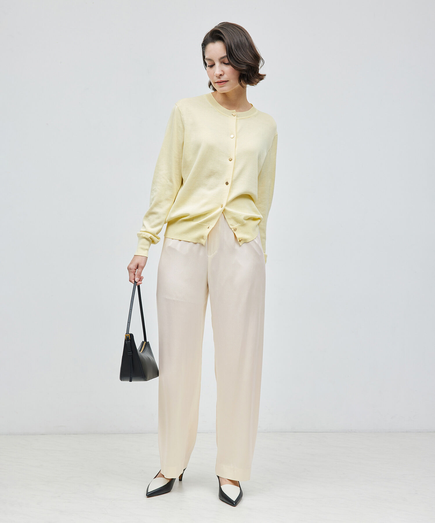 ROPE「ウォッシャブルシルクイージーパンツ【セットアップ対応】【雑誌掲載】」|その他|