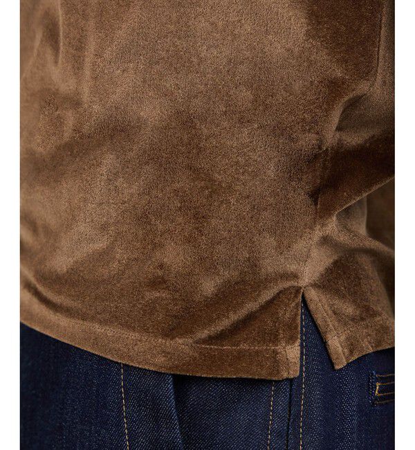 ROPE「レース袖シアーベロアカットソー/イージーケア」|Tシャツ・カットソー|