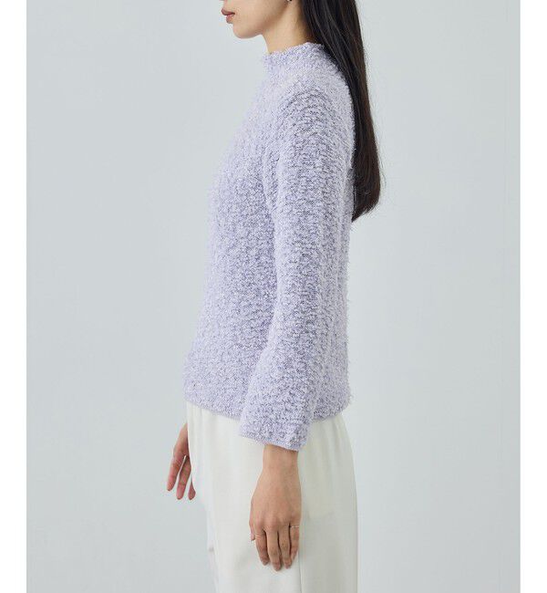 ROPE「【COOHEM(コーヘン)】COTTON FANCY YARN HIGH NECK KNIT」|ニット・セーター|