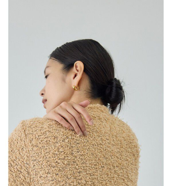 ROPE「【COOHEM(コーヘン)】COTTON FANCY YARN HIGH NECK KNIT」|ニット・セーター|