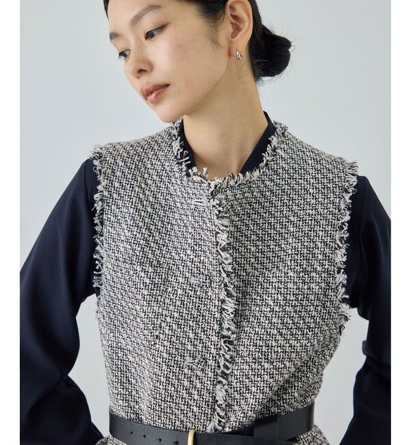 ROPE「ミックスツイードジレベスト/26SS」|ベスト・ジレ|