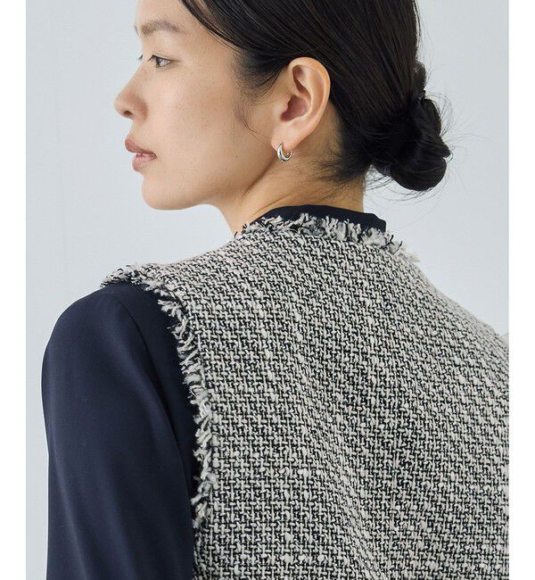 ROPE「ミックスツイードジレベスト/26SS」|ベスト・ジレ|