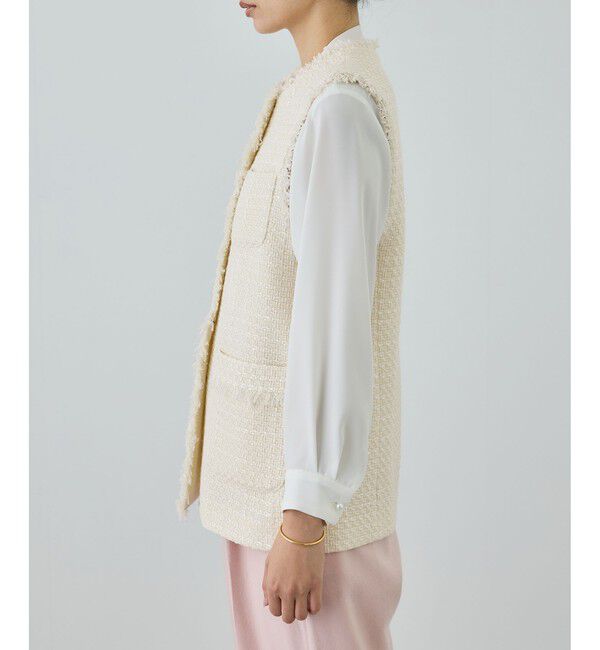 ROPE「ミックスツイードジレベスト/26SS」|ベスト・ジレ|