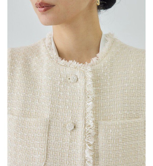 ROPE「ミックスツイードジレベスト/26SS」|ベスト・ジレ|