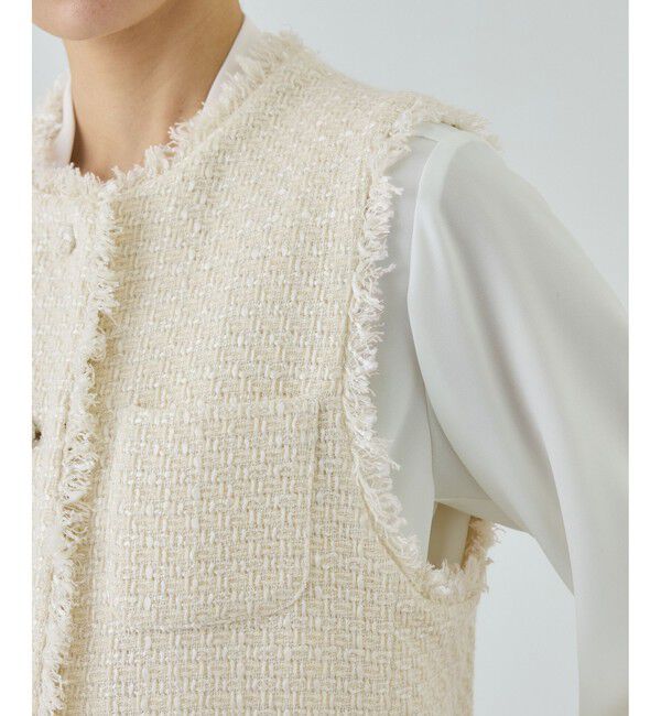 ROPE「ミックスツイードジレベスト/26SS」|ベスト・ジレ|