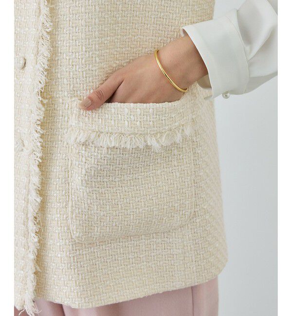 ROPE「ミックスツイードジレベスト/26SS」|ベスト・ジレ|