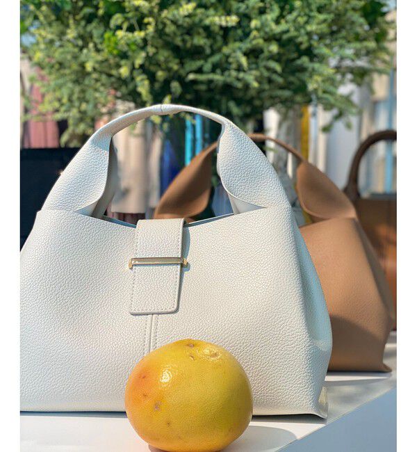 VIS「【復刻/WEB限定】【軽量】フロント金具エアリーソフトバッグ」|ハンドバッグ|