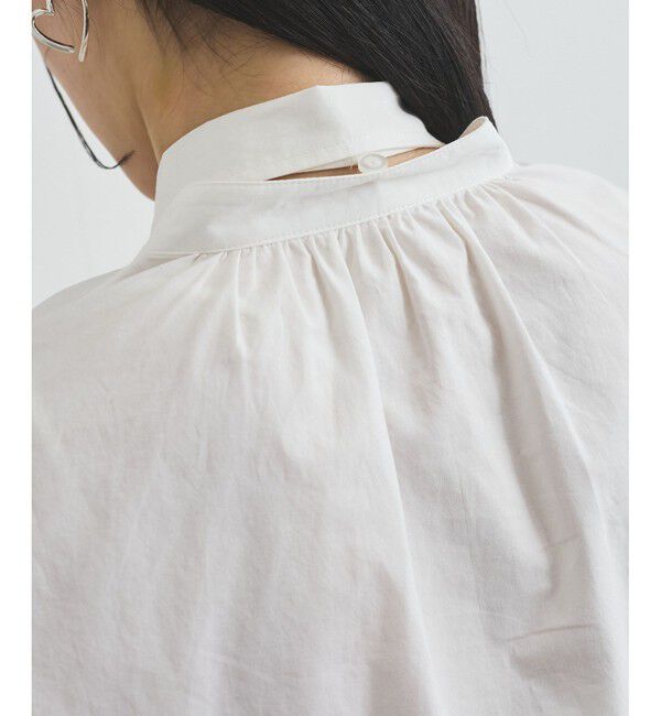 VIS「【洗える】アソートボウタイブラウス(デニム＆シャツ)」|シャツ・ブラウス|