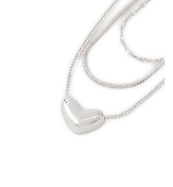VIS「ハートレイヤードネックレス」|ネックレス|