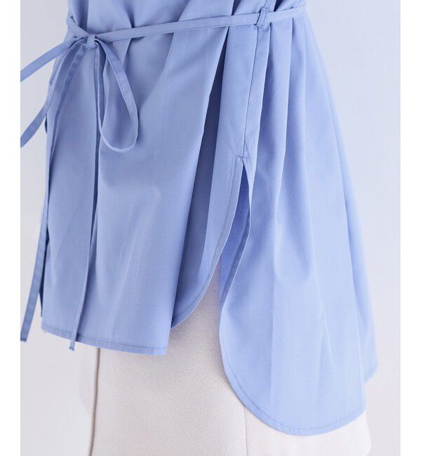 VIS「レーススリーブAラインシャツ」|シャツ・ブラウス|