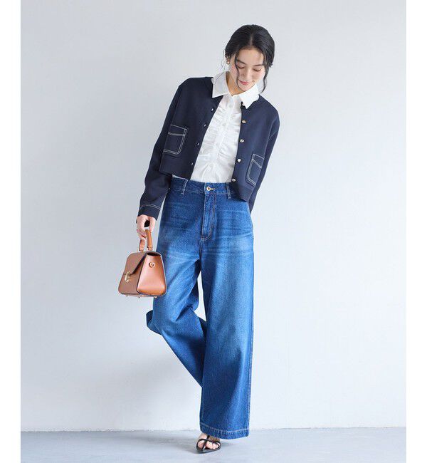 VIS「フロントギャザーシャツ」|シャツ・ブラウス|