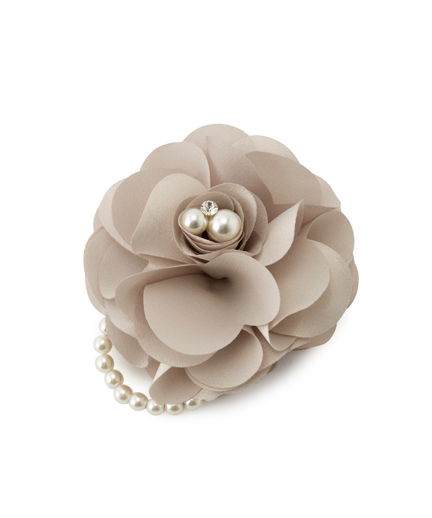 ROPE PICNIC PASSAGE「シャイニーフラワーパールコサージュ」|ブローチ・コサージュ|
