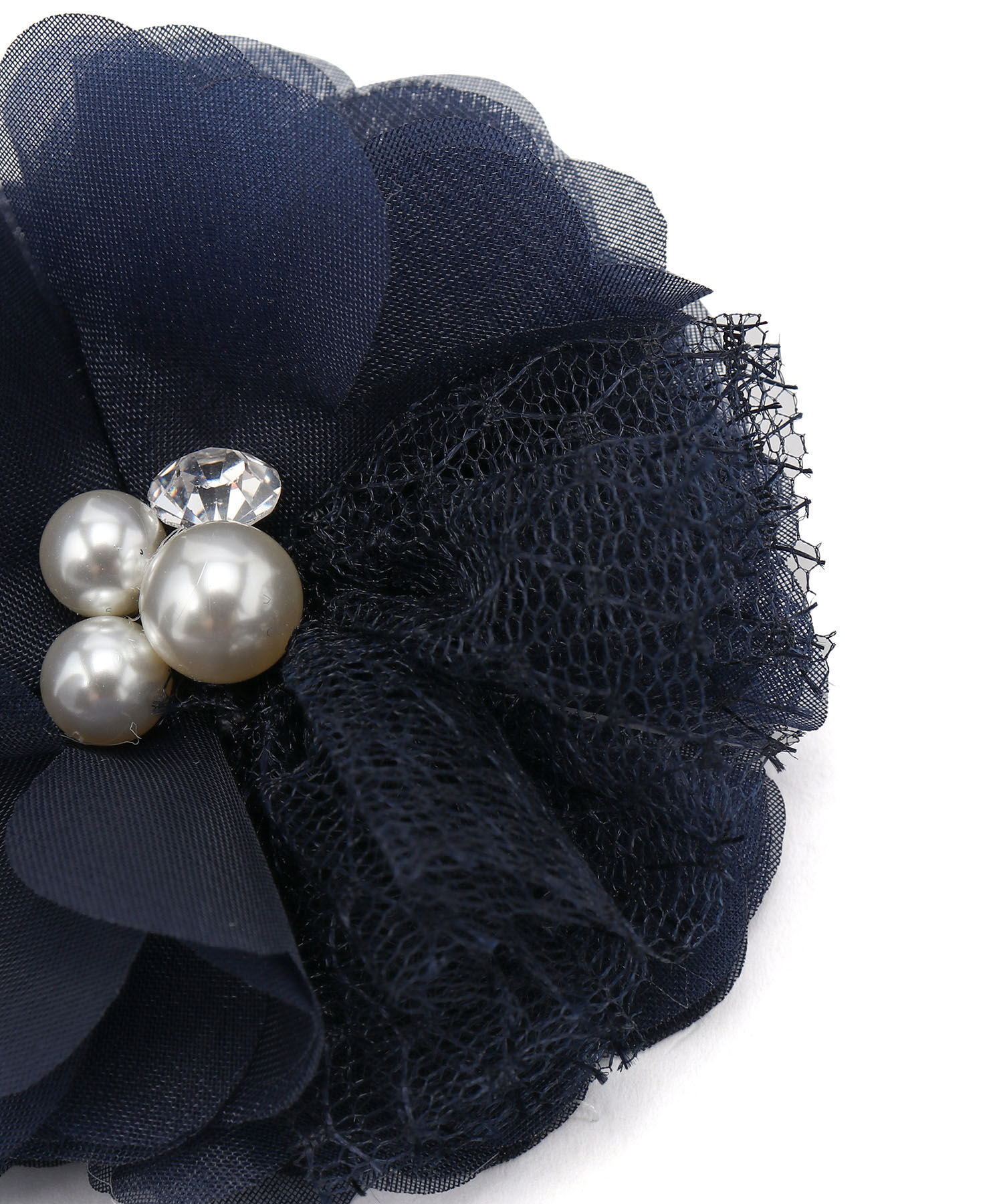 ROPE PICNIC PASSAGE「ラメチュールコサージュ」|ブローチ・コサージュ|