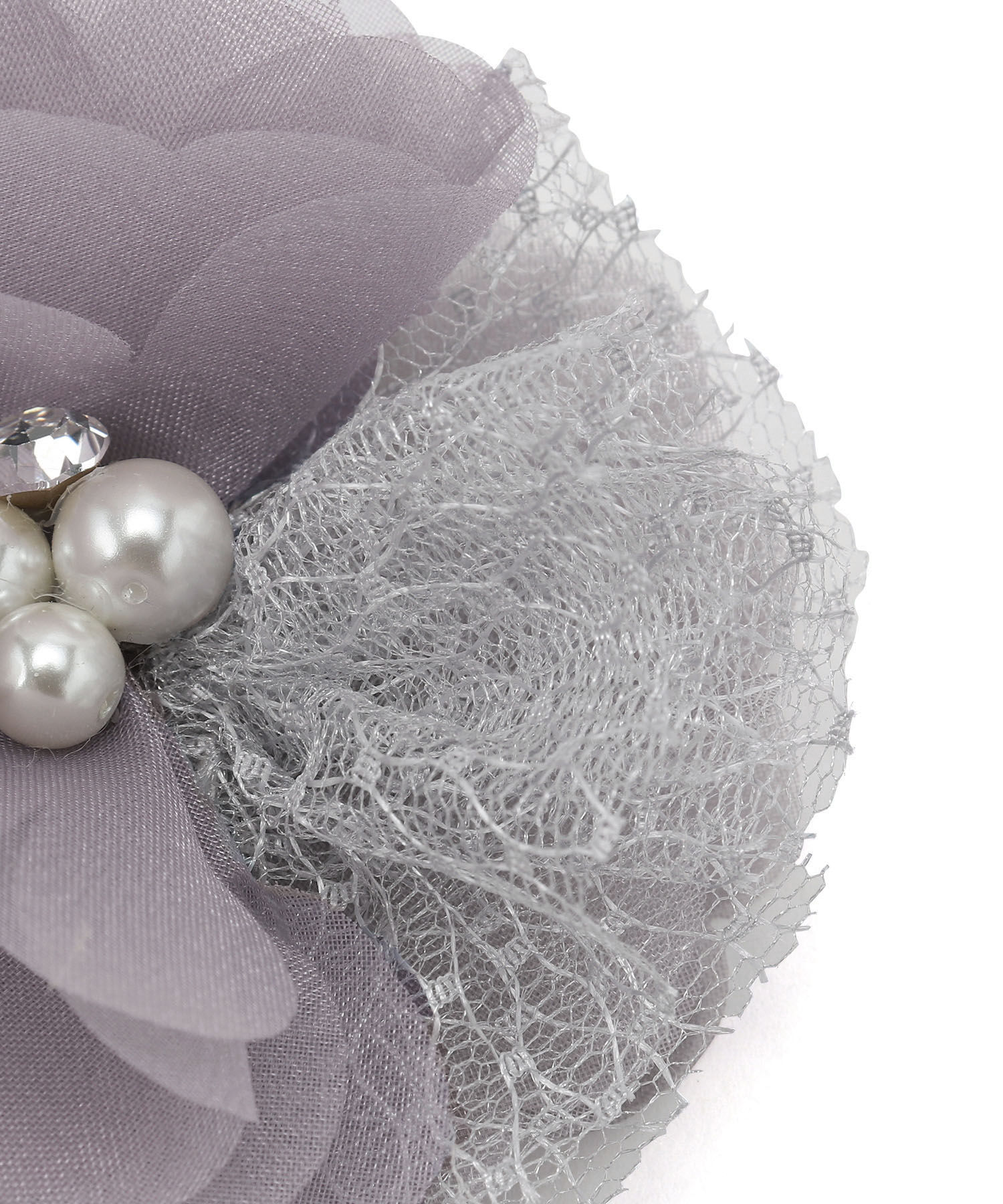 ROPE PICNIC PASSAGE「ラメチュールコサージュ」|ブローチ・コサージュ|