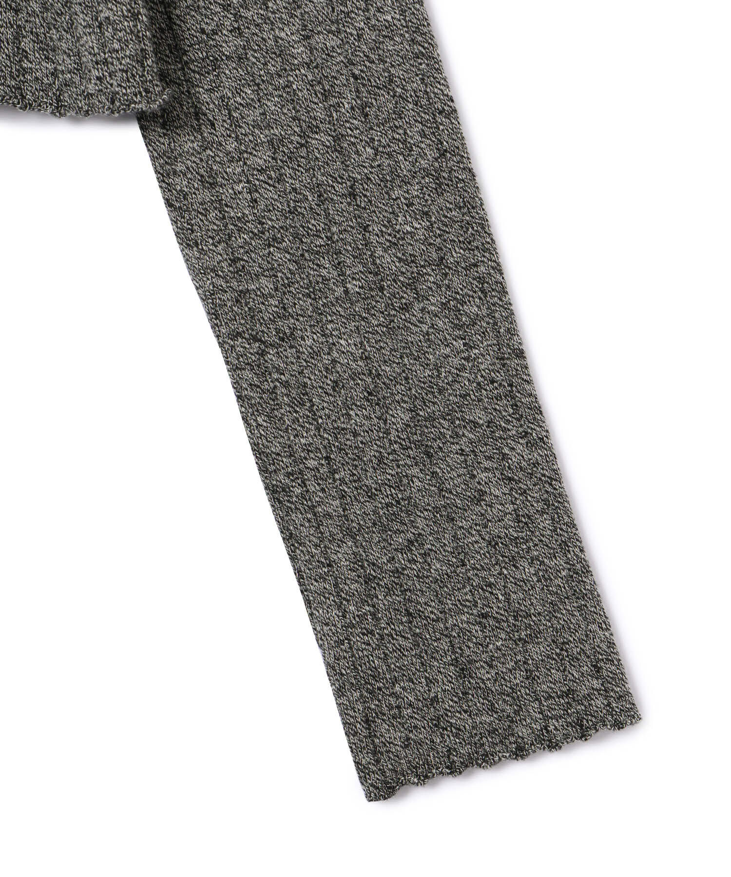 ROPE' PICNIC R「フロントジップショート丈メランジニットプルオーバー」|ニット・セーター|