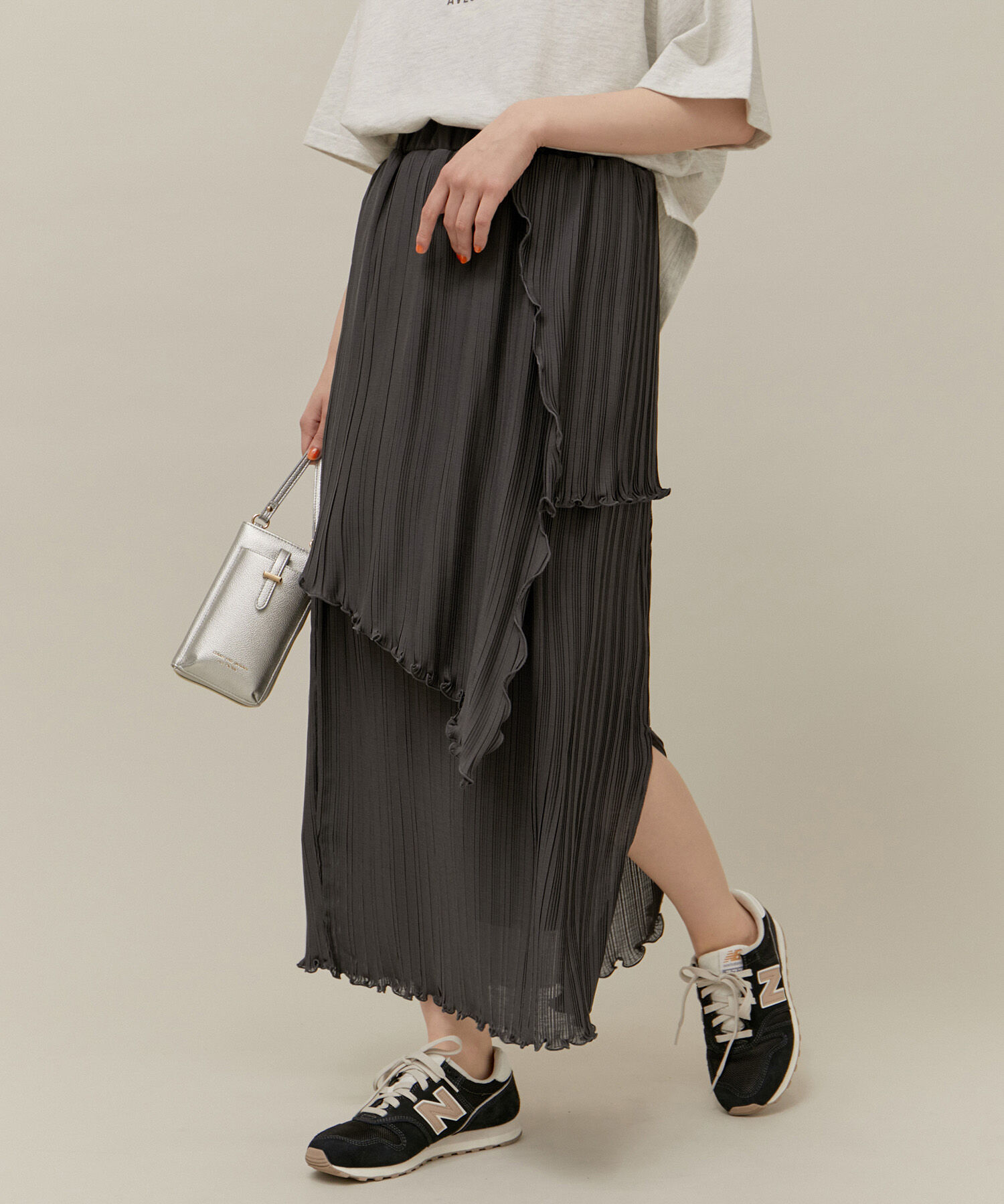 ROPE' PICNIC R「プリーツレイヤードスカート」|スカート|