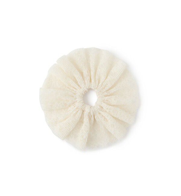 ROPE PICNIC PASSAGE「ビッグフリルレースシュシュ」|ヘアゴム・シュシュ|