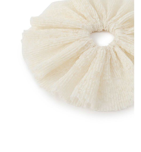 ROPE PICNIC PASSAGE「ビッグフリルレースシュシュ」|ヘアゴム・シュシュ|