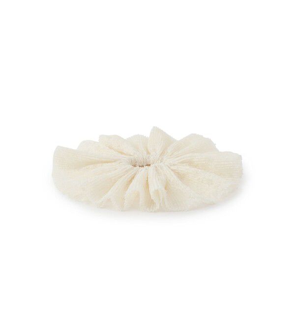 ROPE PICNIC PASSAGE「ビッグフリルレースシュシュ」|ヘアゴム・シュシュ|