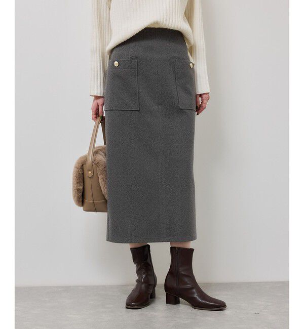 Rope&rsquo;Picnic「ジャージーアイラインスカート」|スカート|