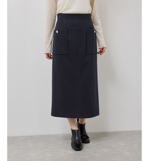 Rope&rsquo;Picnic「ジャージーアイラインスカート」|スカート|